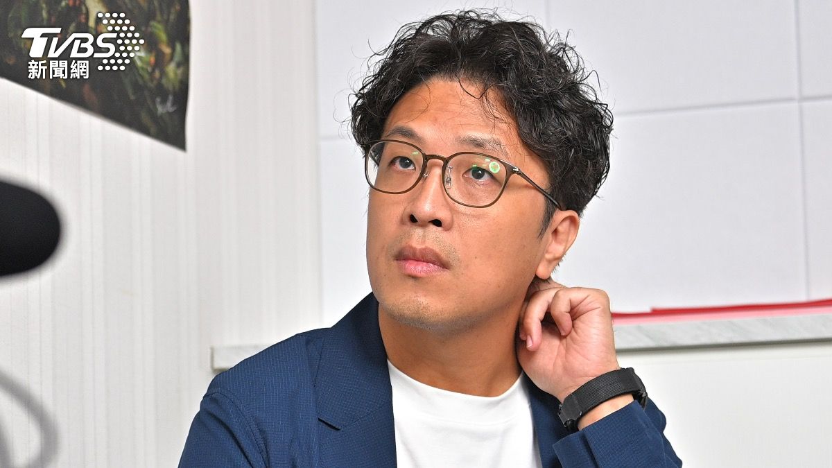 沈伯洋表示,他最大的困擾就是向選民闡述,自己並非只能談「抗中保台」意識形態。(圖/胡瑞麒攝)