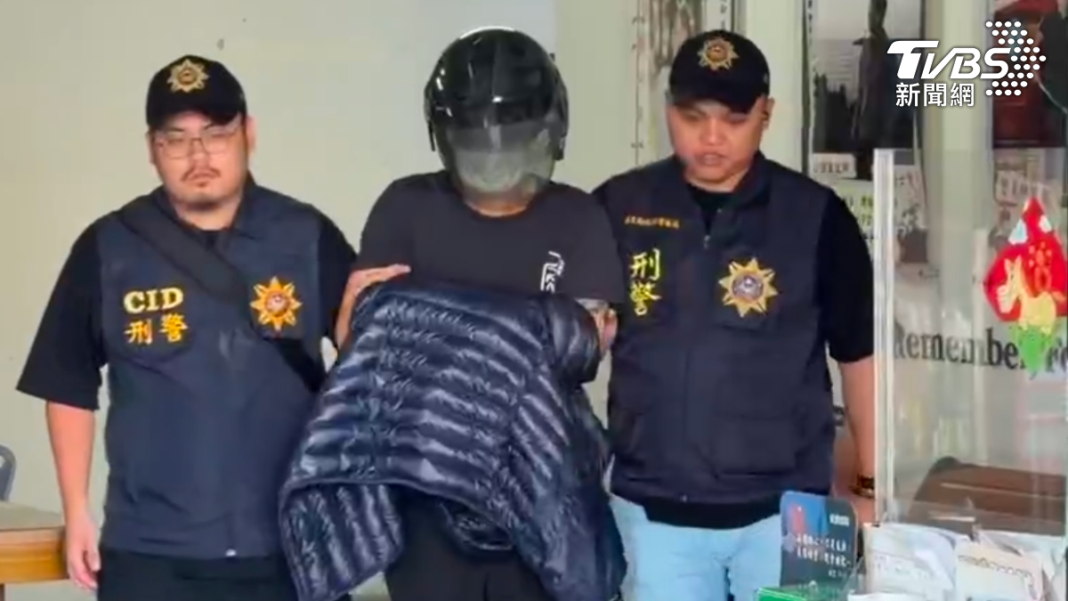 蔡男被移送偵辦。（圖／TVBS）