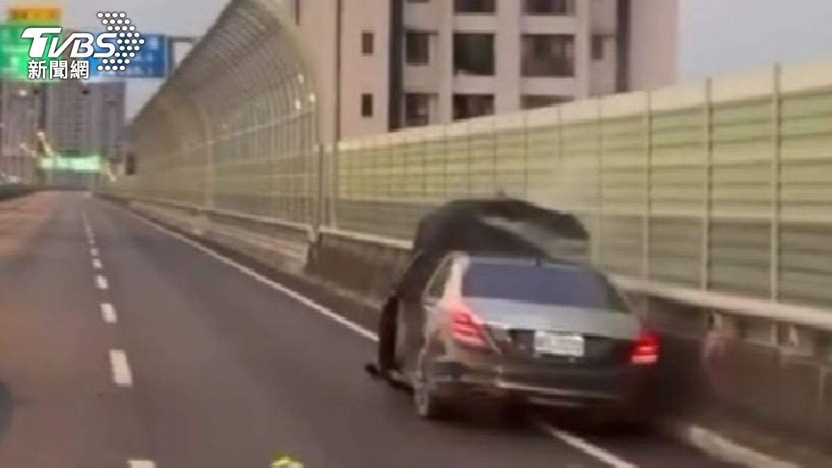 台74線千萬邁巴赫遭撞「維修費破百萬」 車主又被驗出酒駕慘了