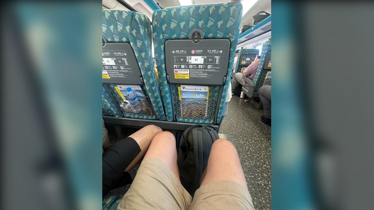 高鐵遇狼手磨蹭,男鼓起勇氣報警。(圖/當事人提供)
