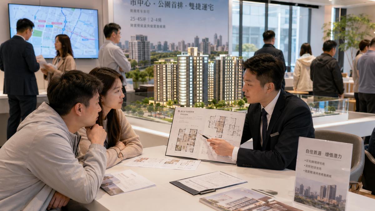台股熱燒進房市!5月看屋量增2至3成,成交卻還在低檔。(示意圖/AI)