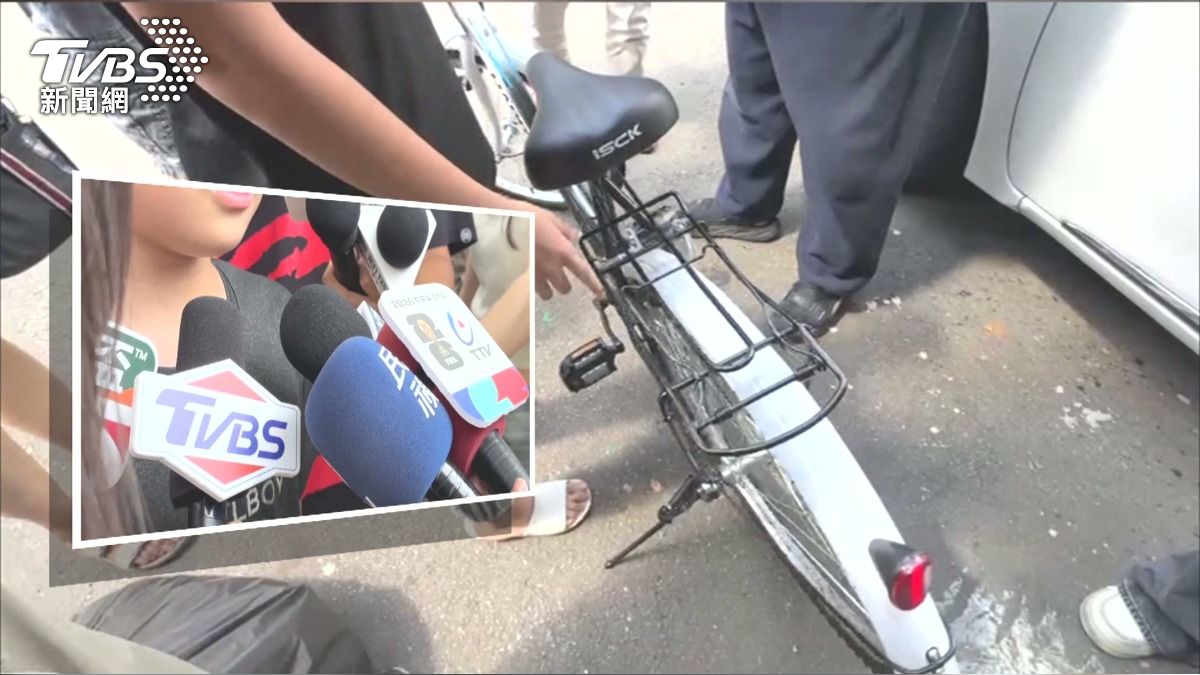 騎車撞人被嘲笑？12歲童控遭同學「球棒砸頭」左眼皮濺血受傷。(圖／TVBS)