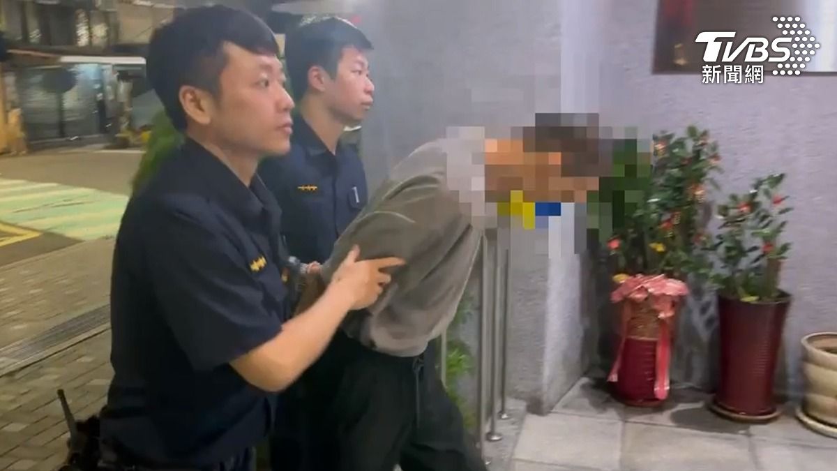 全案訊後依《刑法》第325條搶奪罪現行犯,將莊嫌移送臺灣新北地方檢察署偵辦。(圖/TVBS)