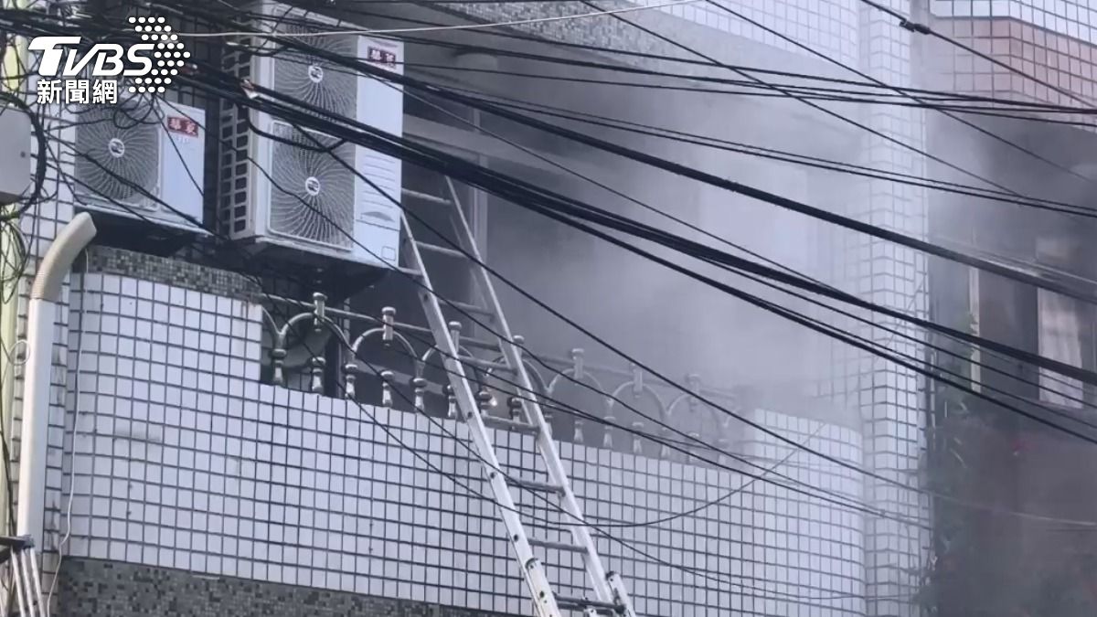 火災-台中火災-台中大里火災-台中大里民宅火災-西榮路火災-濃煙
