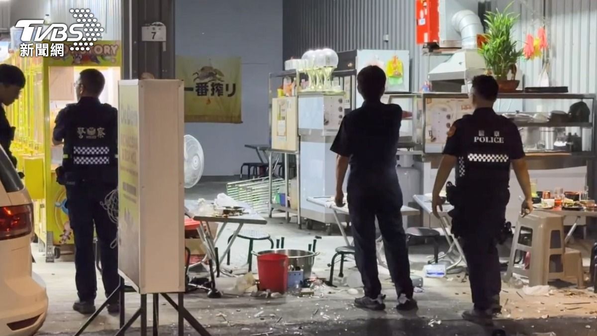 警方獲報到場。（圖／TVBS）