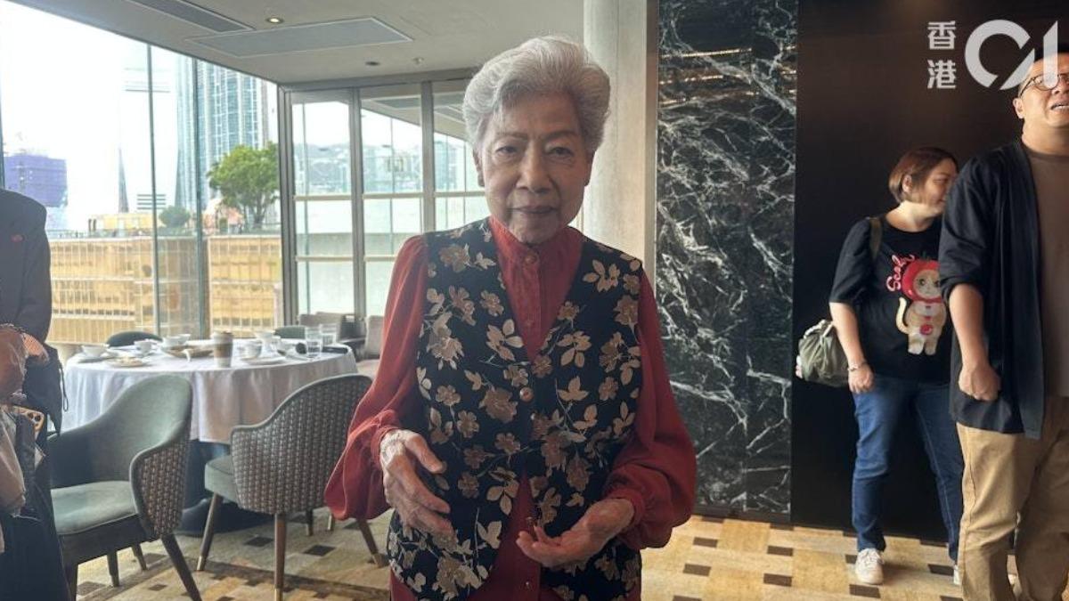 羅蘭精神不錯。（圖／香港01）