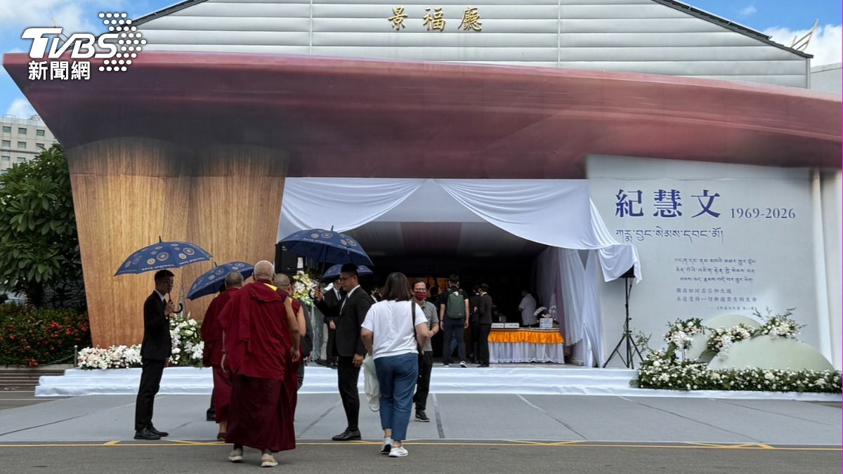 場面相當哀戚。(圖/陳祁攝)
