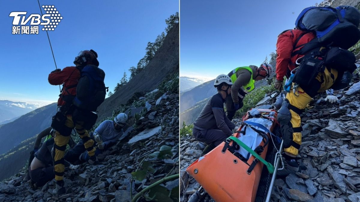 單攻南湖大山失足墜30米深谷亡 男山友「回家了」遺體今運送下山