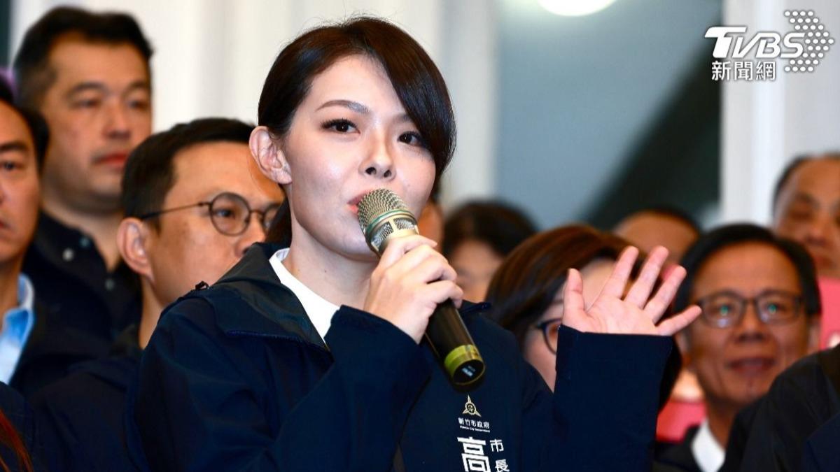 新竹市長高虹安。（圖／華子琛攝）