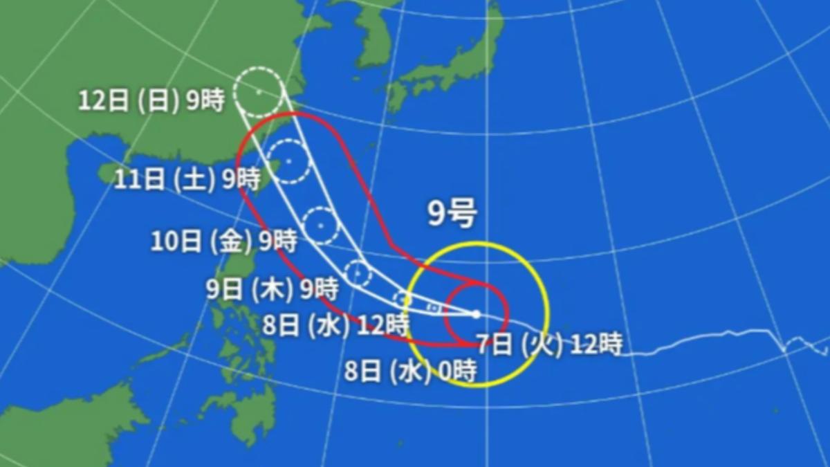 快訊/巴威颱風持續長胖! 日本預測「猛烈強颱」周六掃過台灣