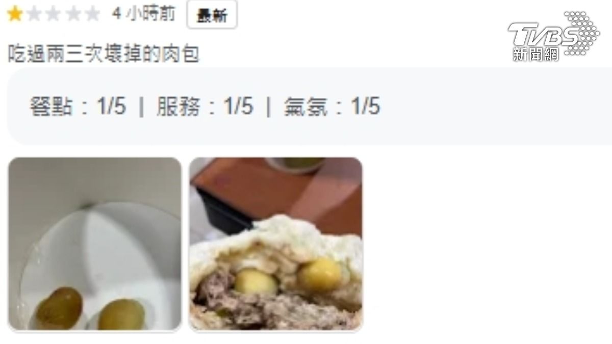 吃到臭酸肉包　超硬鳥蛋！　高雄人氣早餐慘收負評翻車了