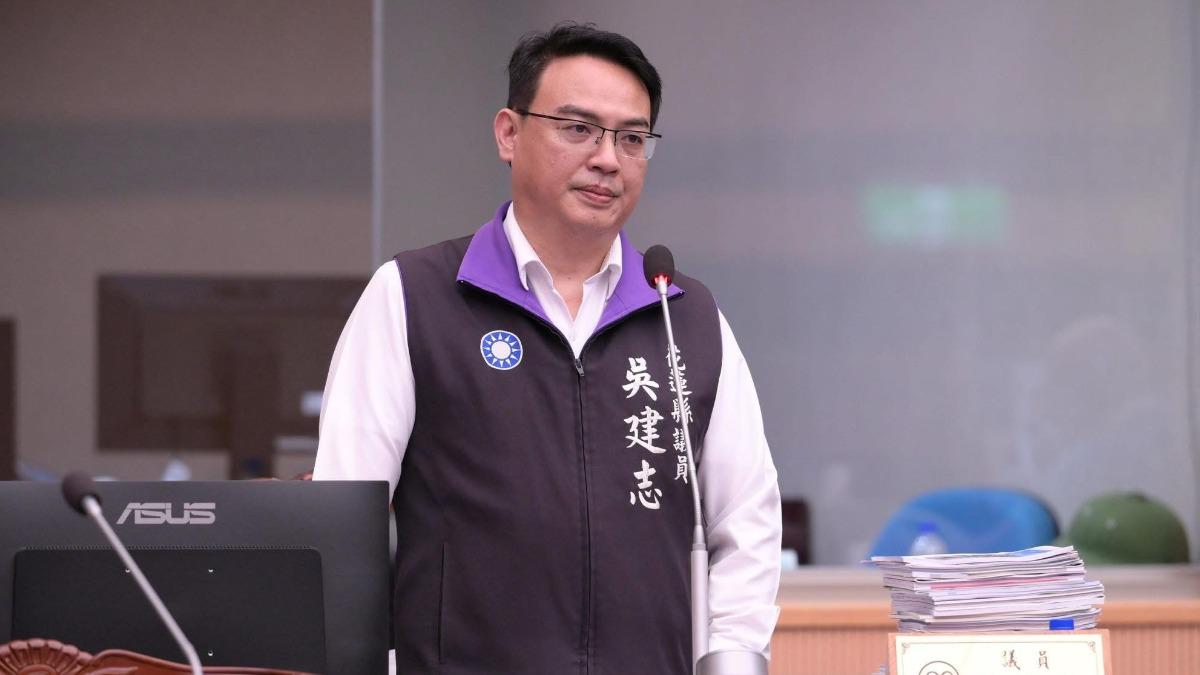 國民黨花蓮縣黨部發言人吳建志今（7）日說明對現任花蓮市長魏嘉彥准予其「報備參選」爭取連任原因。（圖／翻攝自吳建志粉絲專頁)