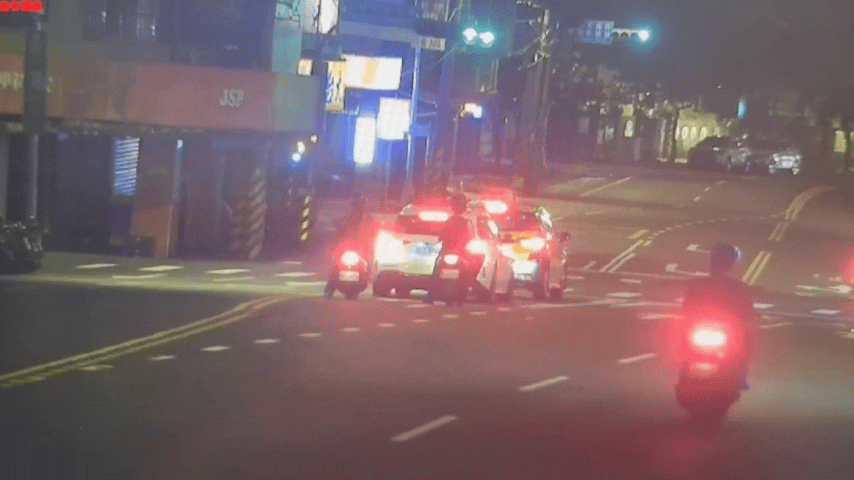 車禍監視器畫面。(圖/TVBS)
