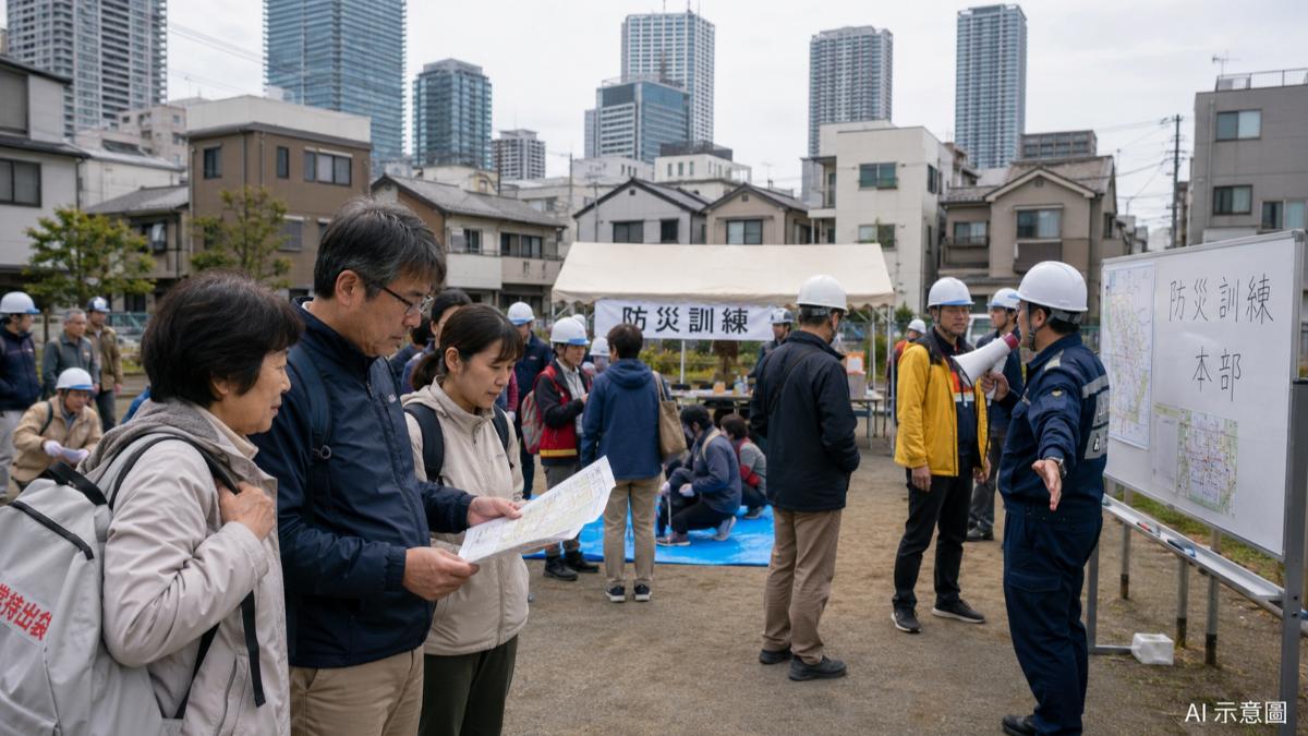 日本在模擬強震災害,做足準備盼減少災損。(示意圖/AI)