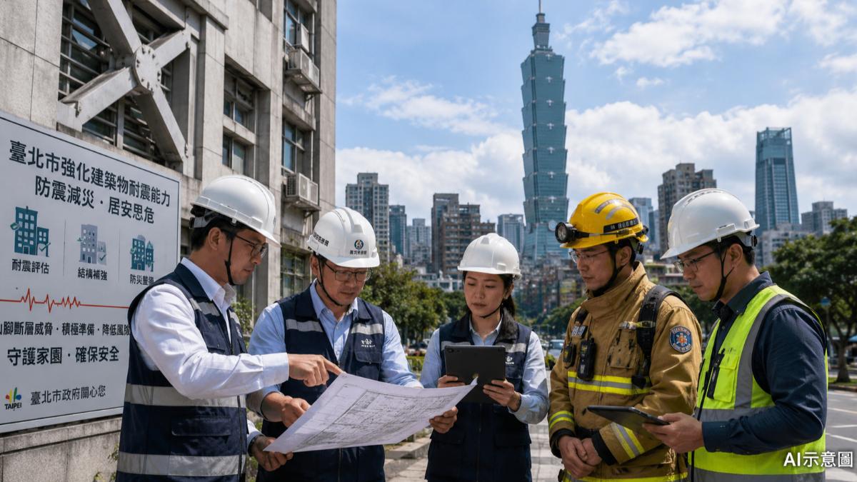 山腳斷層若引發強震,台北市災損推估曝光。(示意圖/AI)