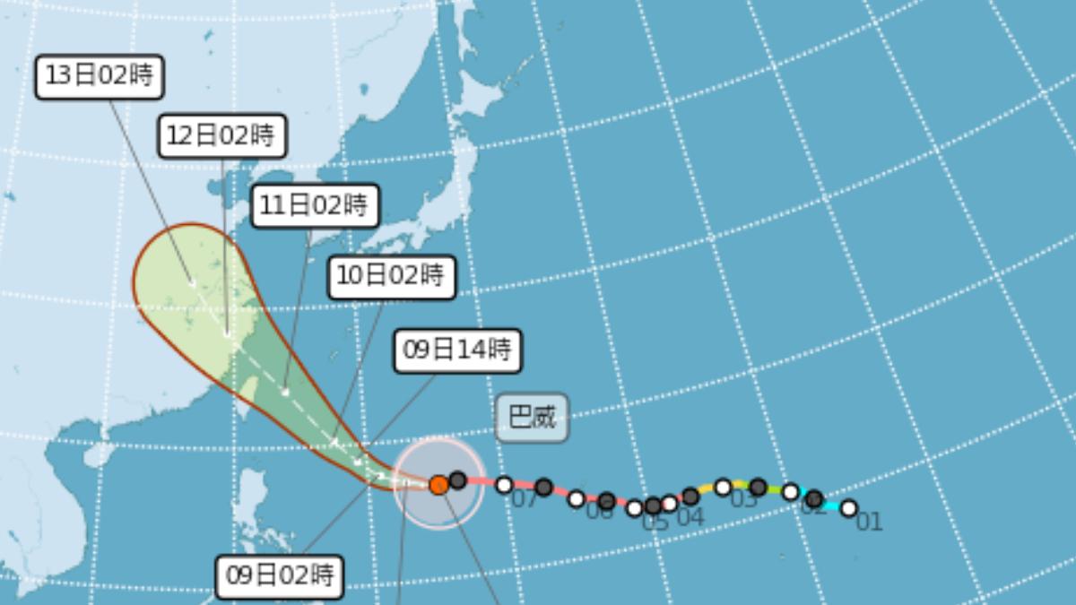 巴威成西北颱？鄭明典曝2大降雨熱區：慎防致災豪雨