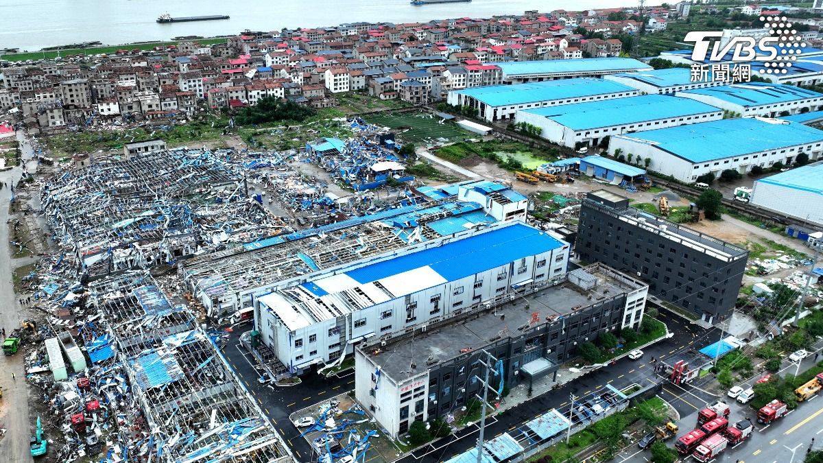 龍捲風、颱風接連襲中國!釀17死逾3百傷 強颱巴威接著來