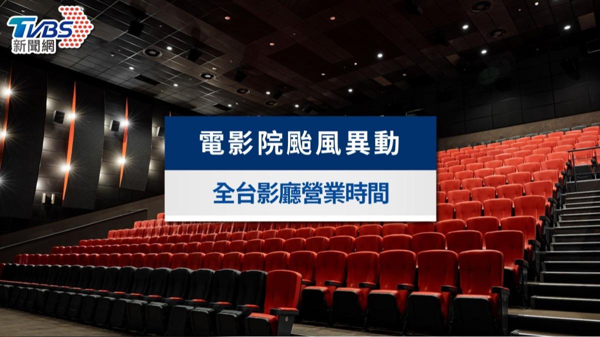 颱風天電影院會開嗎?威秀、秀泰、國賓各大影城營業時間一次看