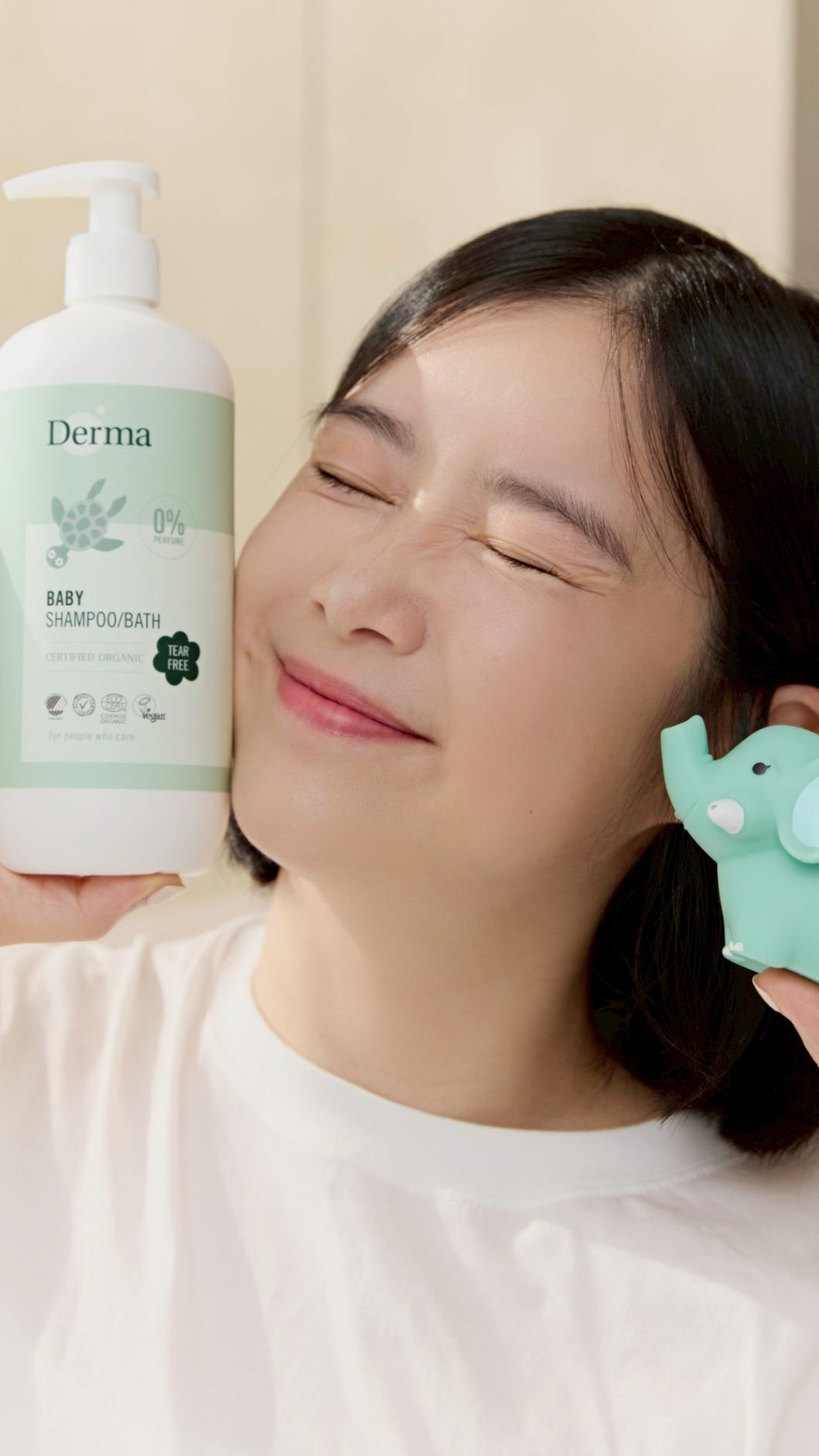 李佳穎堅持使用「無香」產品。（圖／品牌提供）