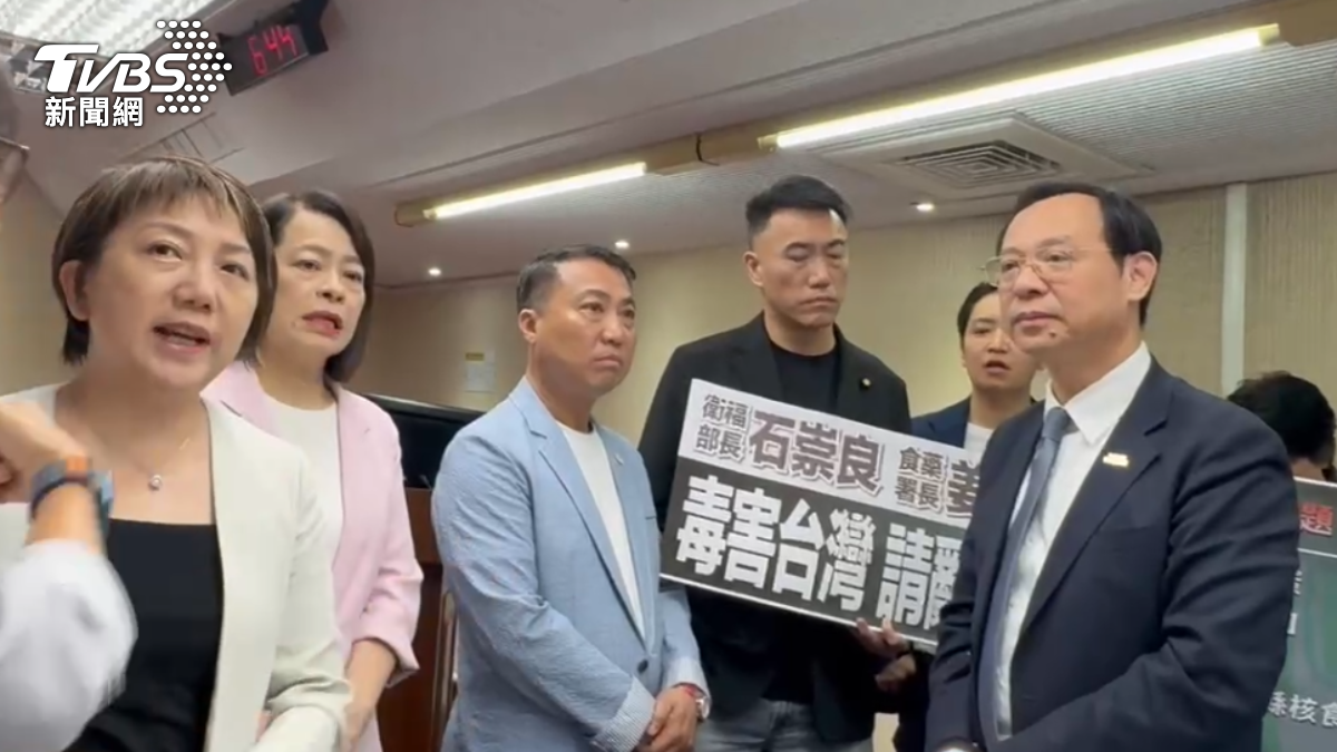 毒油延燒第8天!石崇良遭藍委包圍 終鬆口首道歉