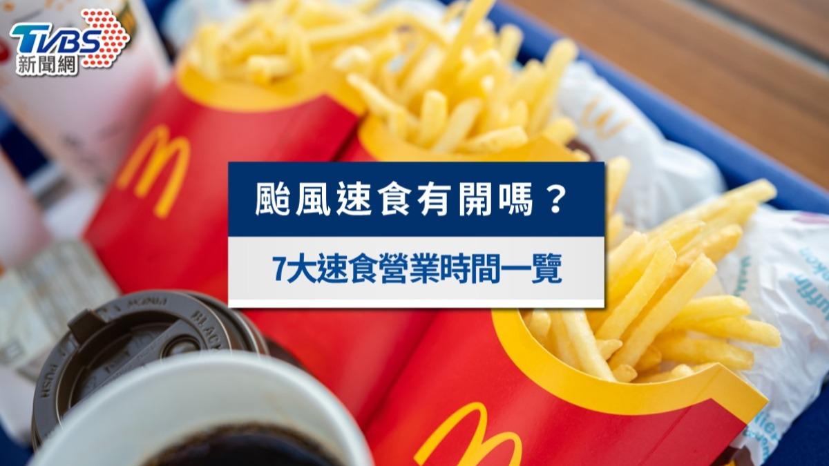 颱風假麥當勞有開嗎?肯德基、必勝客7大業者營業時間及外送服務異動