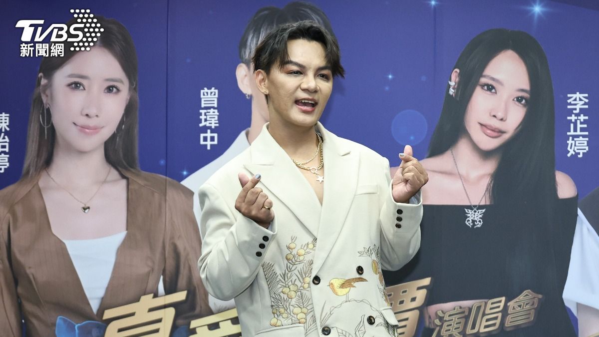 曾瑋中除準備親情相關的曲目,也將獻唱黃大煒的〈讓每個人都心碎〉。(圖/張哲鳴攝)