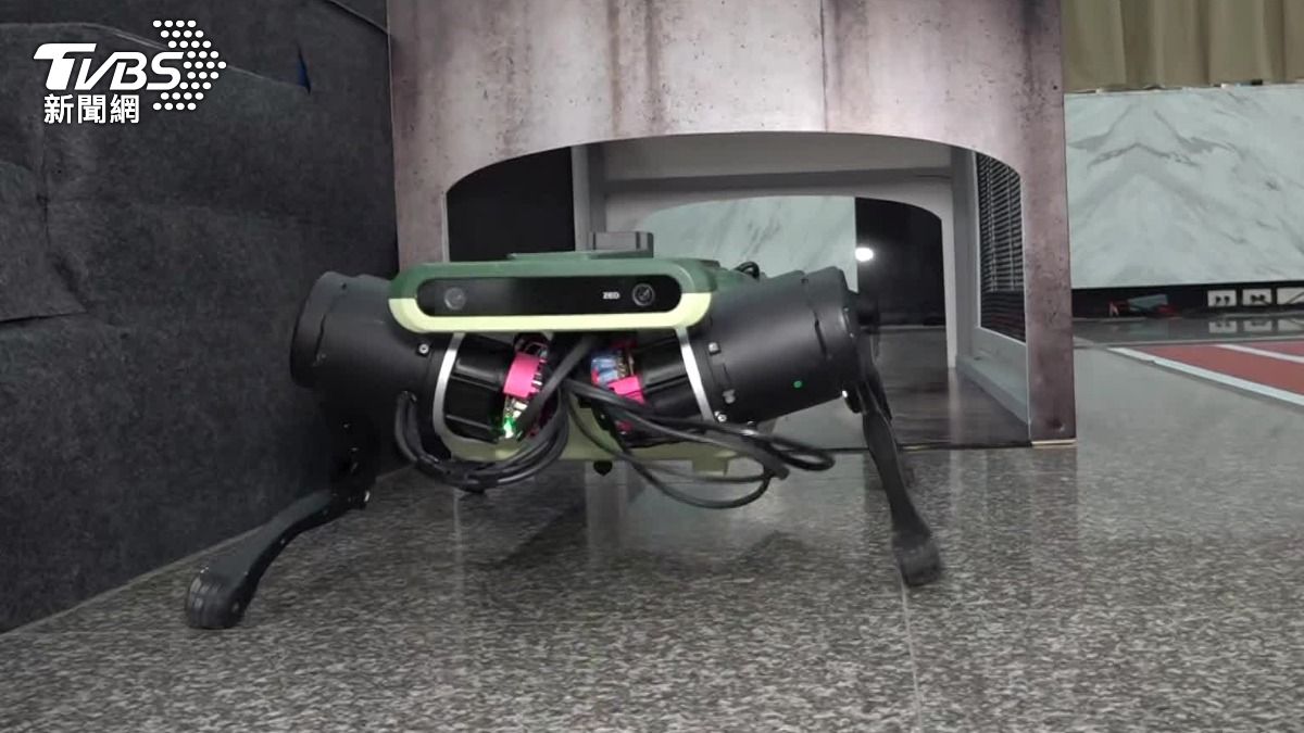 MIT機器狗「衝火場、揹20kg」 仁寶、消防搶先用