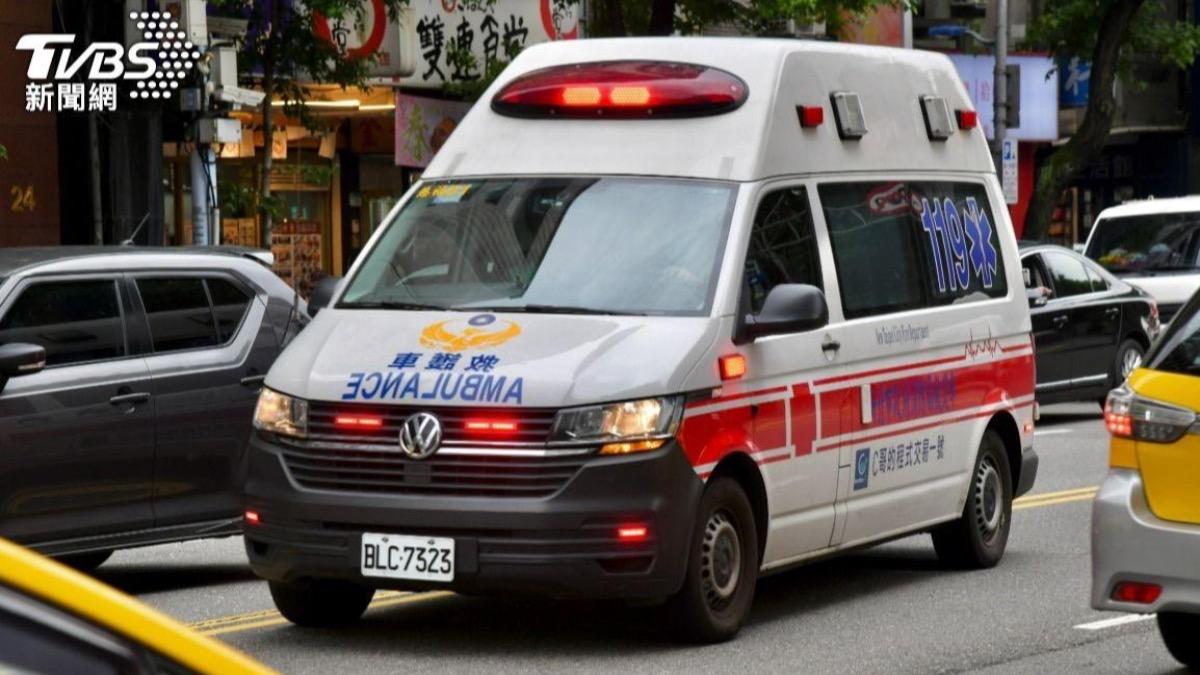 救護人員到場時少年已經明顯死亡。（圖／TVBS）