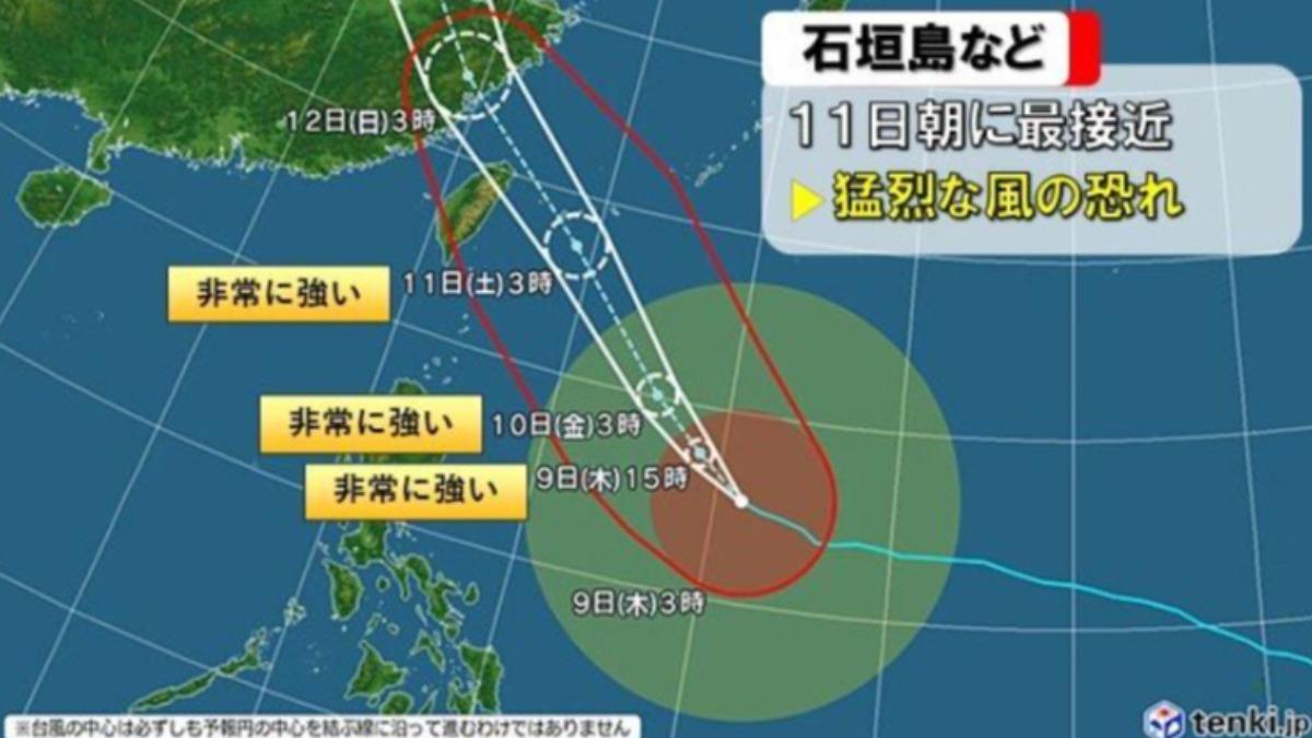 日示警巴威有「致災級強風」　恐吹翻卡車、電線桿倒、建築鋼筋變形
