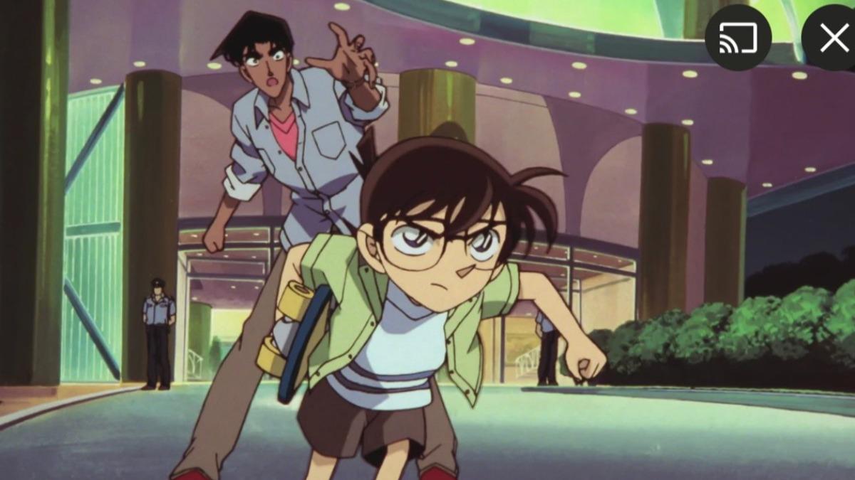 《世紀末的魔術師》是怪盜基德首度登上柯南劇場版。（圖／翻攝自Netflix）