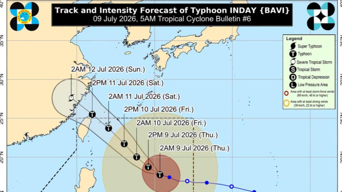 周末泡湯?菲律賓預測巴威這時登陸台灣 今多地停課未來3天路徑曝