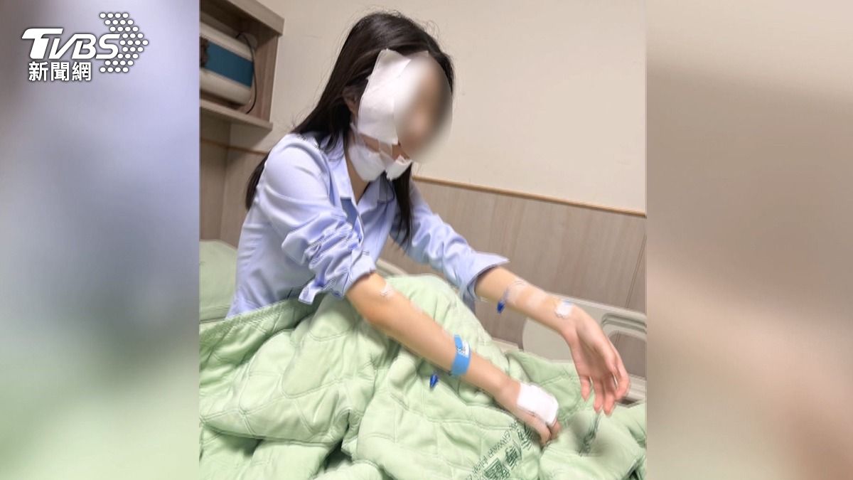下班遇劫! 23歲女遭電線勒脖秒重摔倒地。(圖／當事人提供)