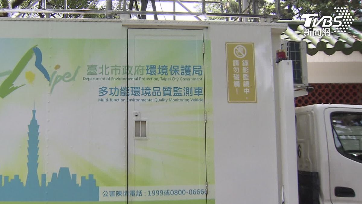 環境品質監測車。(圖/TVBS)