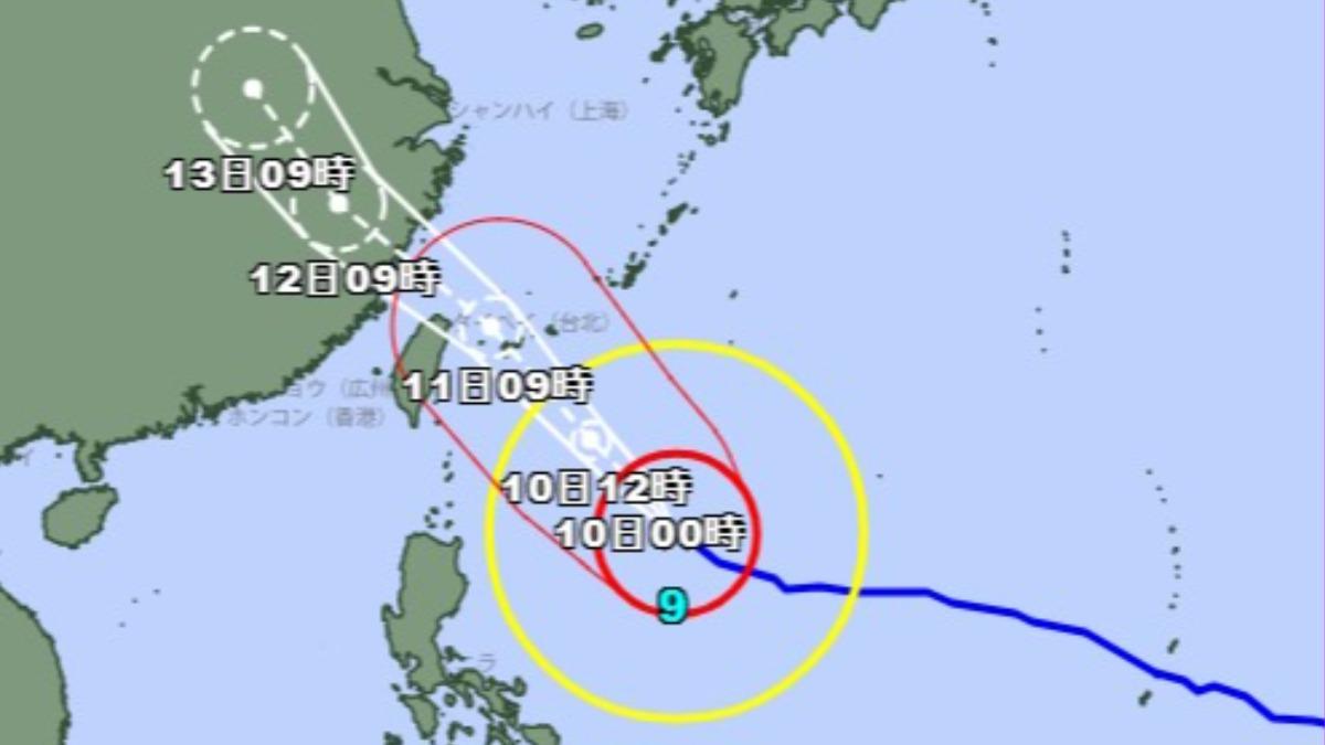 巴威颱風預測：AI與傳統模式分歧　日本氣象廳路徑朝台灣北部微調