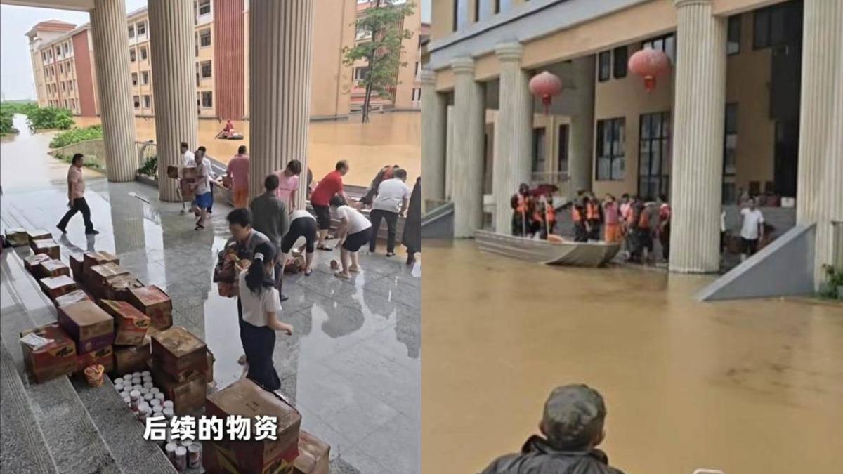 梅莎颱風肆虐廣西!洪水深夜衝進校園 逾4000師生受困還斷電