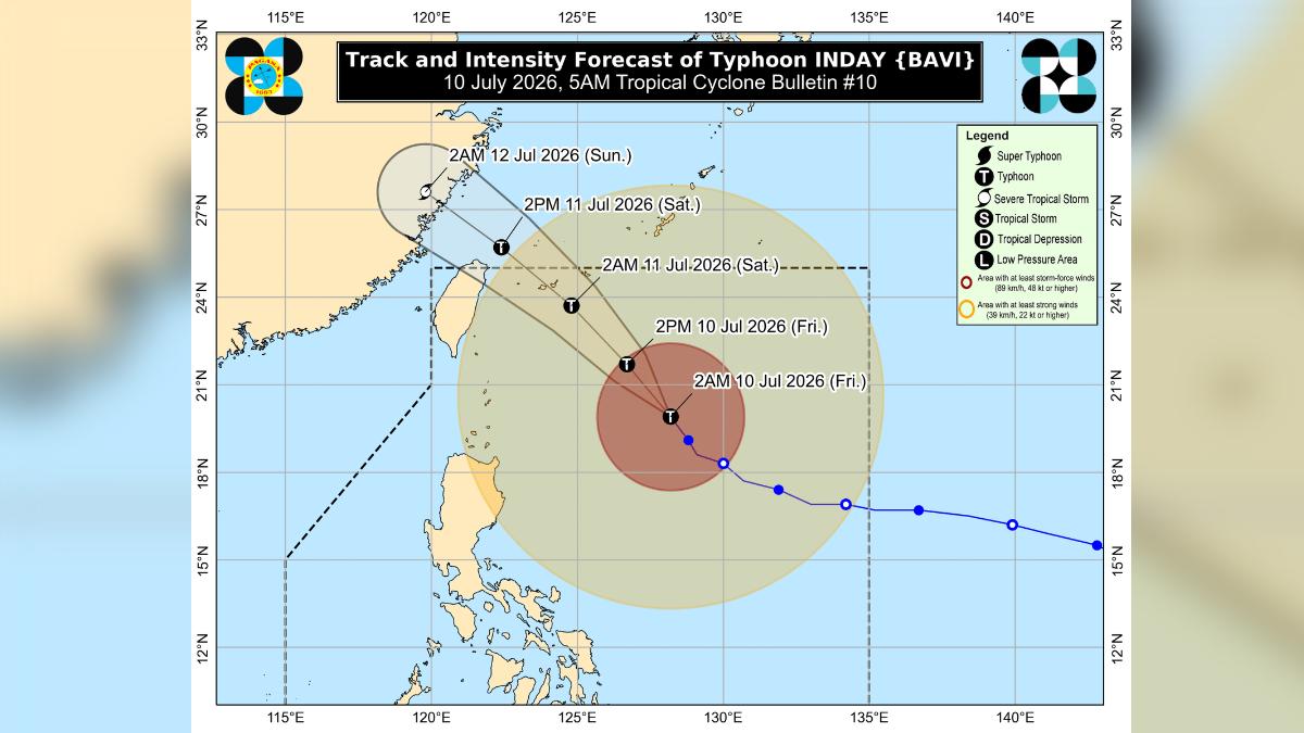 豪雨恐炸菲律賓!巴威颱風挾大浪逼近 擦邊球掃過台灣