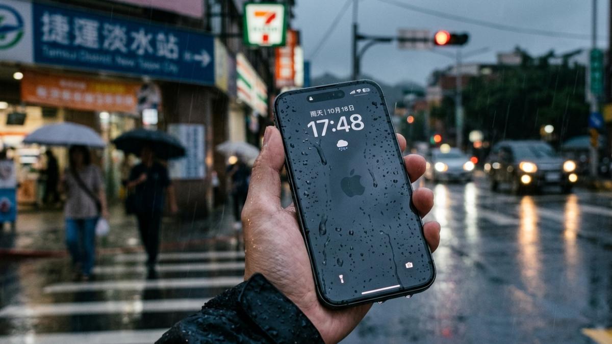 巴威恐釀豪雨!iPhone進水3件事別做 蘋果曝4步驟急救