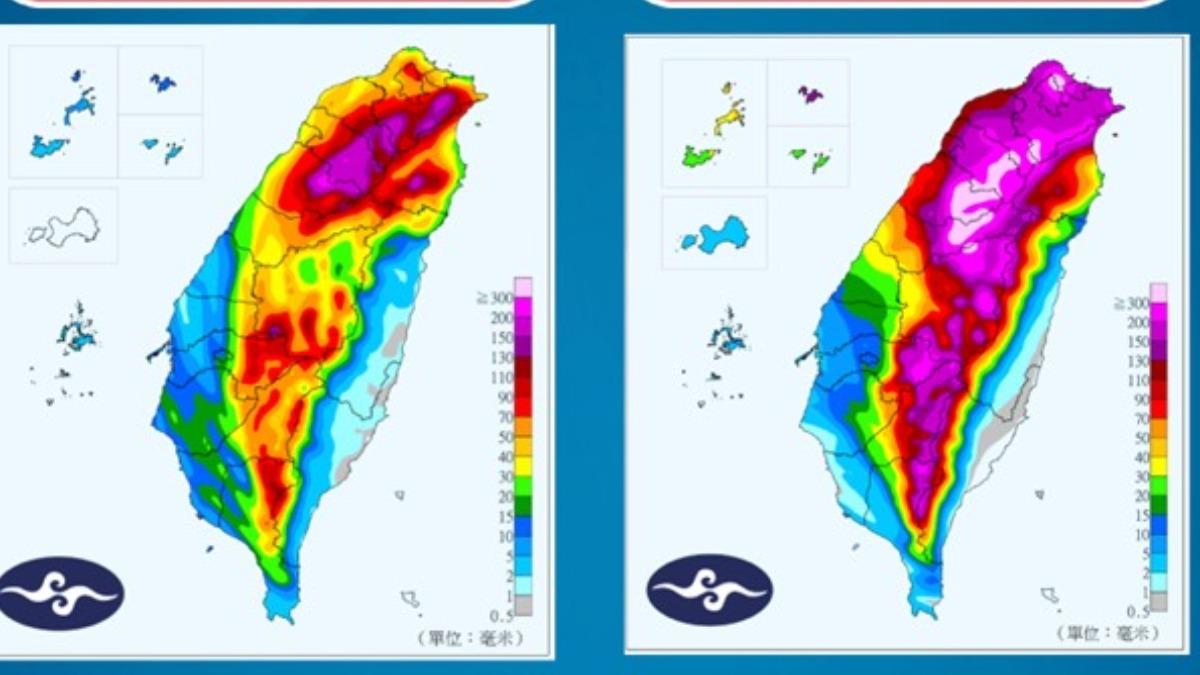 天氣/巴威颱風螺旋雨帶接近中!影響最劇烈時間曝 半個台灣紫爆