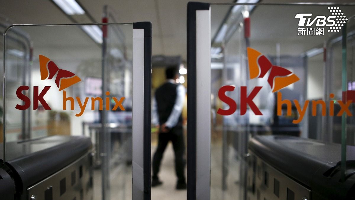 SK海力士將在那斯達克掛牌上市,預計募資265億美元,寫下新紀錄。(圖/達志影像路透社)