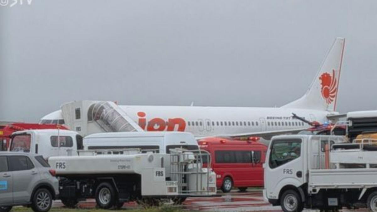 北海道飛高雄泰獅航班機出事!機艙內行動電源冒煙 消防急出動