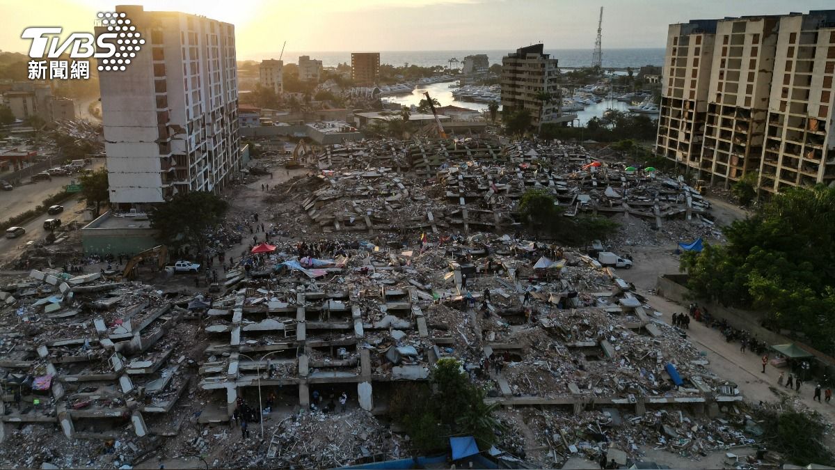 委內瑞拉近3週前遭遇的強烈地震。　（圖／達志影像美聯社）