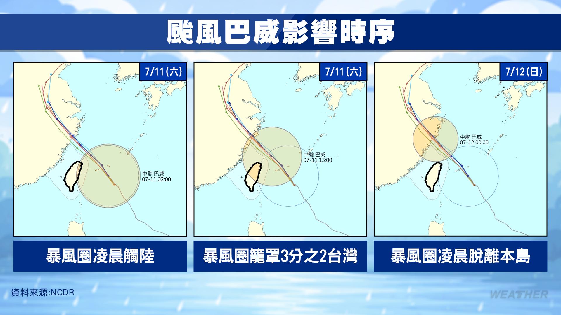 巴威颱風-颱風-巴威-氣象署-天氣-現在天氣-天氣預報-豪雨特報-現在天氣