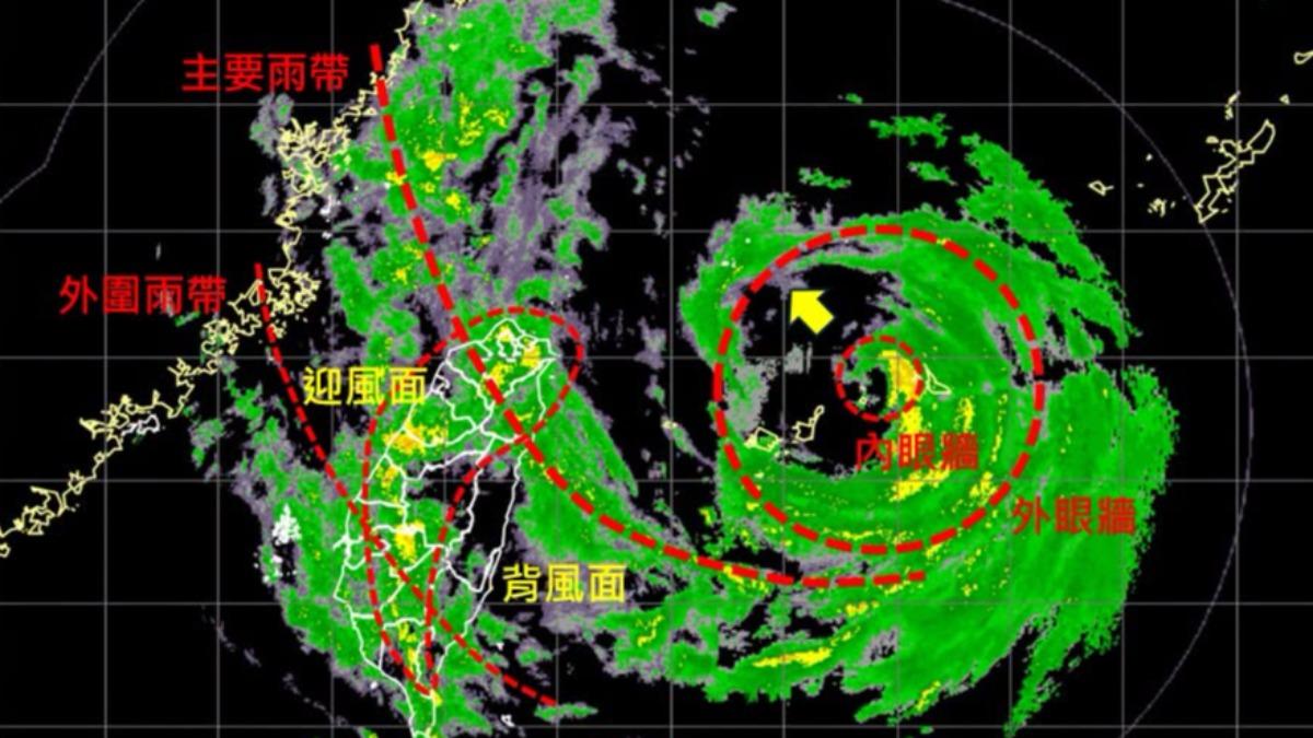 天氣/巴威颱風撞雪山山脈「風雨更大了」 專家揭主因:持續加強