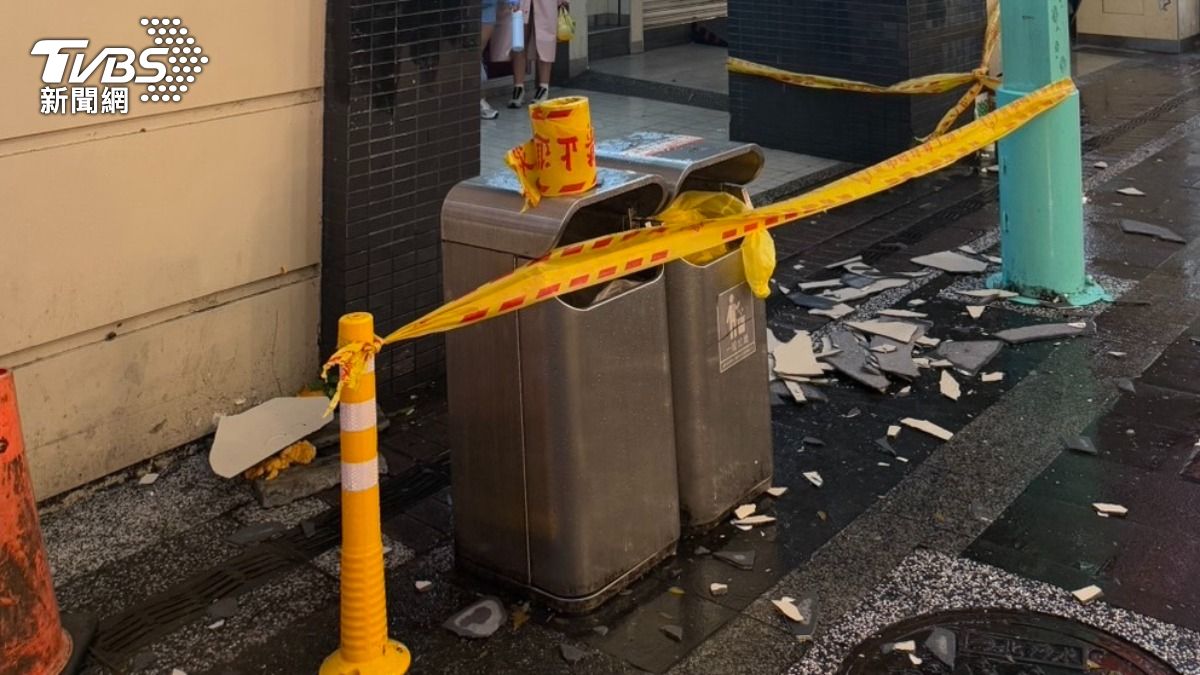 快訊／巴威強風吹落磁磚！西門町1少年「頭部被砸」送醫