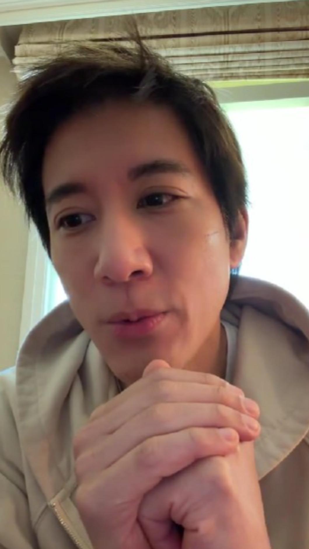 王力宏表示接下來巡演將取消吊鋼絲橋段。(圖/翻攝自王力宏微博)