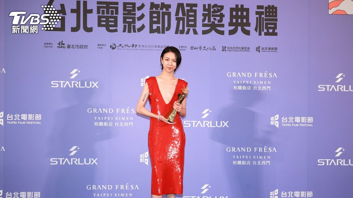 馬士媛以《左撇子女孩》拿下台北電影獎最佳新演員獎。（圖／趙世平攝）