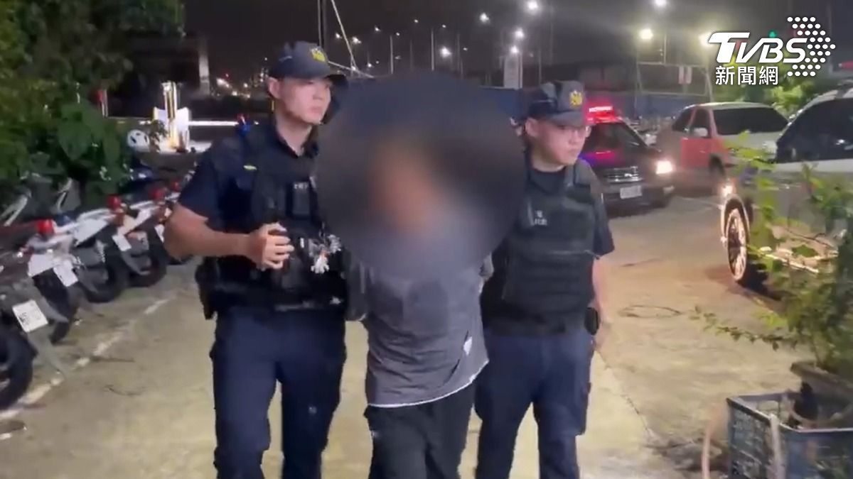 警方依《刑法》公共危險及恐嚇危害安全罪等嫌，將邱男移送臺灣新北地方檢察署偵辦。（圖／TVBS）