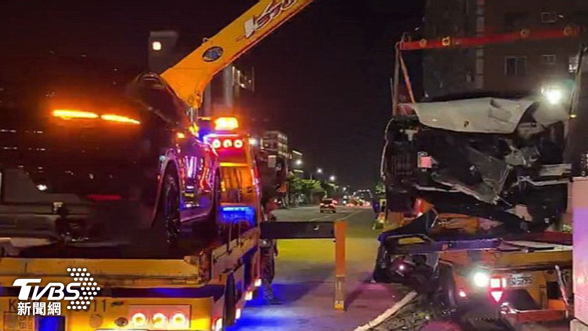 台中酒駕車禍-台中酒駕闖紅燈-向上路下坡闖紅燈-台中酒駕撞4車-台中酒駕車禍6傷