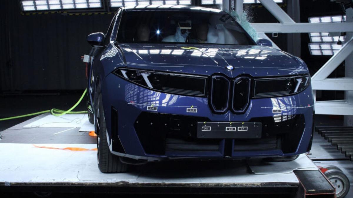新版安全測試更嚴格!BMW iX3全球「首奪五星評價」