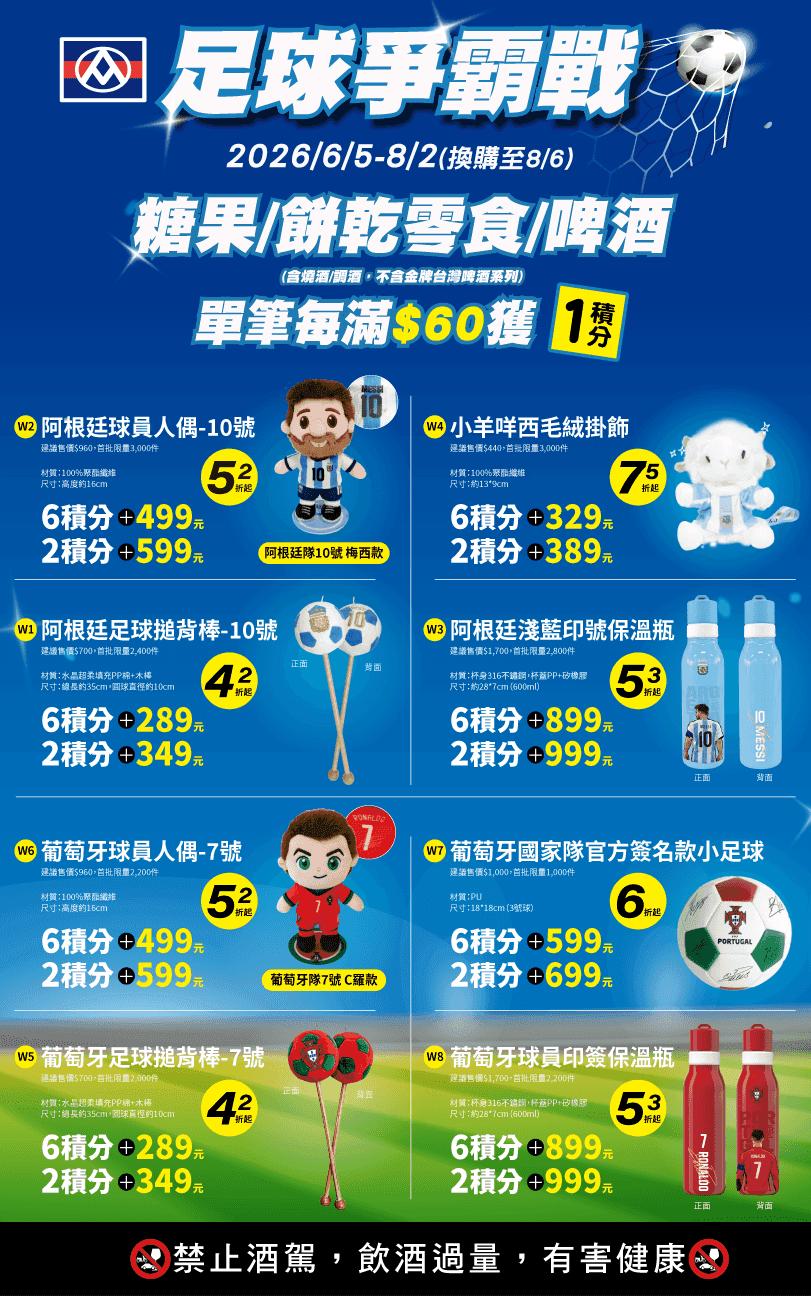 2026世界盃優惠-世足優惠-世界盃足球賽優惠-全聯世足優惠-全聯